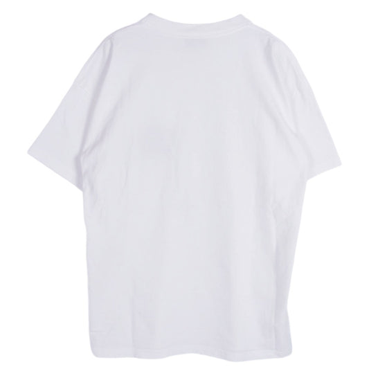 BALENCIAGA バレンシアガ 21AW 612965 TLV61 WARDROBE ロゴ刺繍 半袖 Tシャツ カットソー ホワイト系 XS【中古】