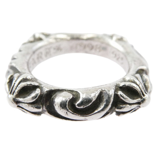 CHROME HEARTS クロムハーツ(原本無) SBT BAND バンド リング シルバー系 10.5号【中古】