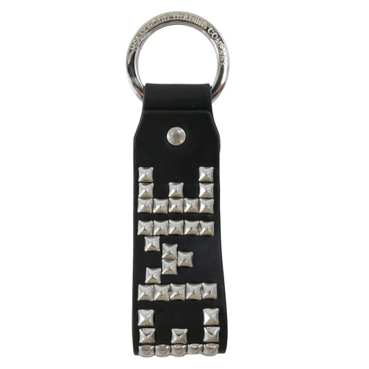 Supreme シュプリーム 23SS × HTC エイチティーシー Hollywood Trading Company Studded Keychain ハリウッド トレーディング カンパニー スタッディド キーチェーン ブラック ブラック系【極上美品】【中古】