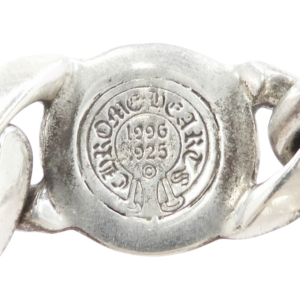 CHROME HEARTS クロムハーツ(原本無) CROSS LINK 6LINK 6リンク クロスリンク ブレスレット シルバー系【中古】