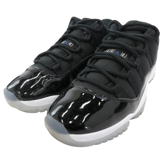NIKE ナイキ FV5104-004 Air Jordan 11 Retro Low Black and Varsity Royal Space Jam エアジョーダン11 レトロ ロー "ブラック アンド バーシティロイヤル スペースジャム スニーカー ブラック系 28cm【中古】