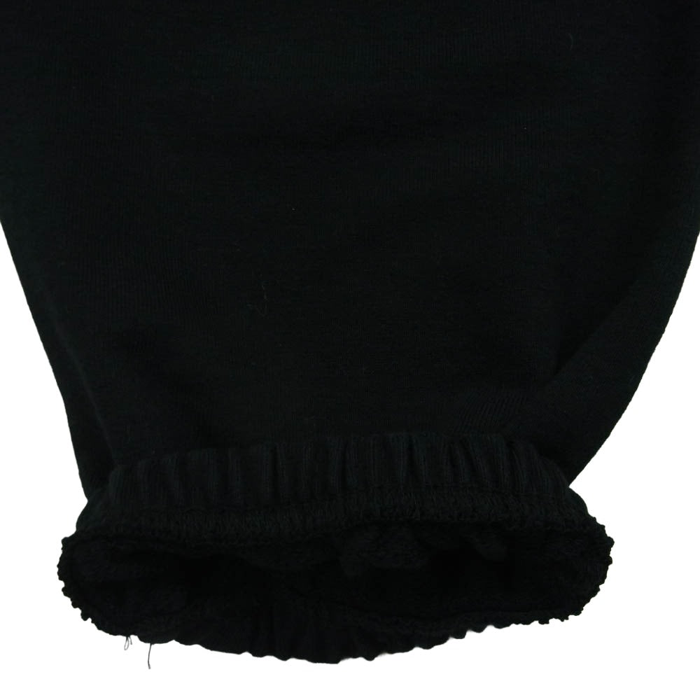 HYSTERIC GLAMOUR ヒステリックグラマー 26SS 02261CP01 HYS FLARE LOGO ヒス フレア ロゴ プリント スウェット パンツ ブラック系 M【中古】