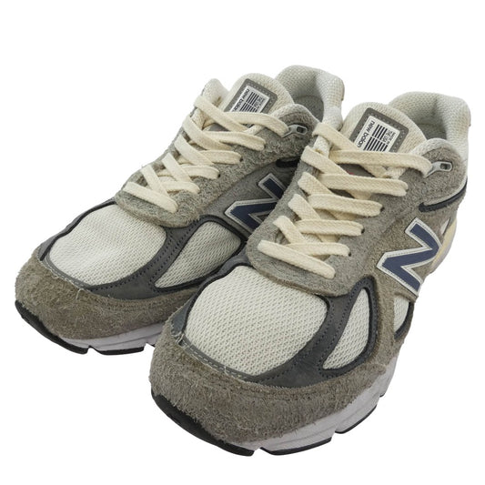 NEW BALANCE ニューバランス U990TA4 U990TA4 GRAY スニーカー グレー系 27.5cm【中古】