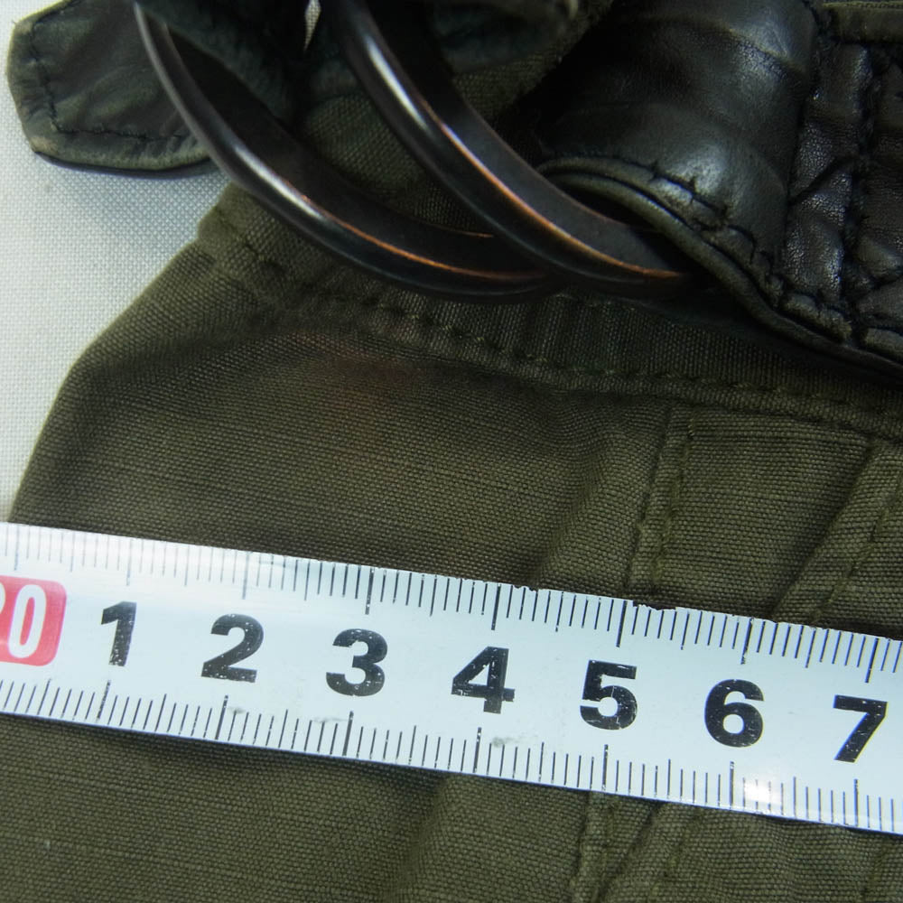 ISAMUKATAYAMA BACKLASH イサムカタヤマバックラッシュ リップストップ カーゴ ジョガー パンツ モスグリーン系 M【中古】