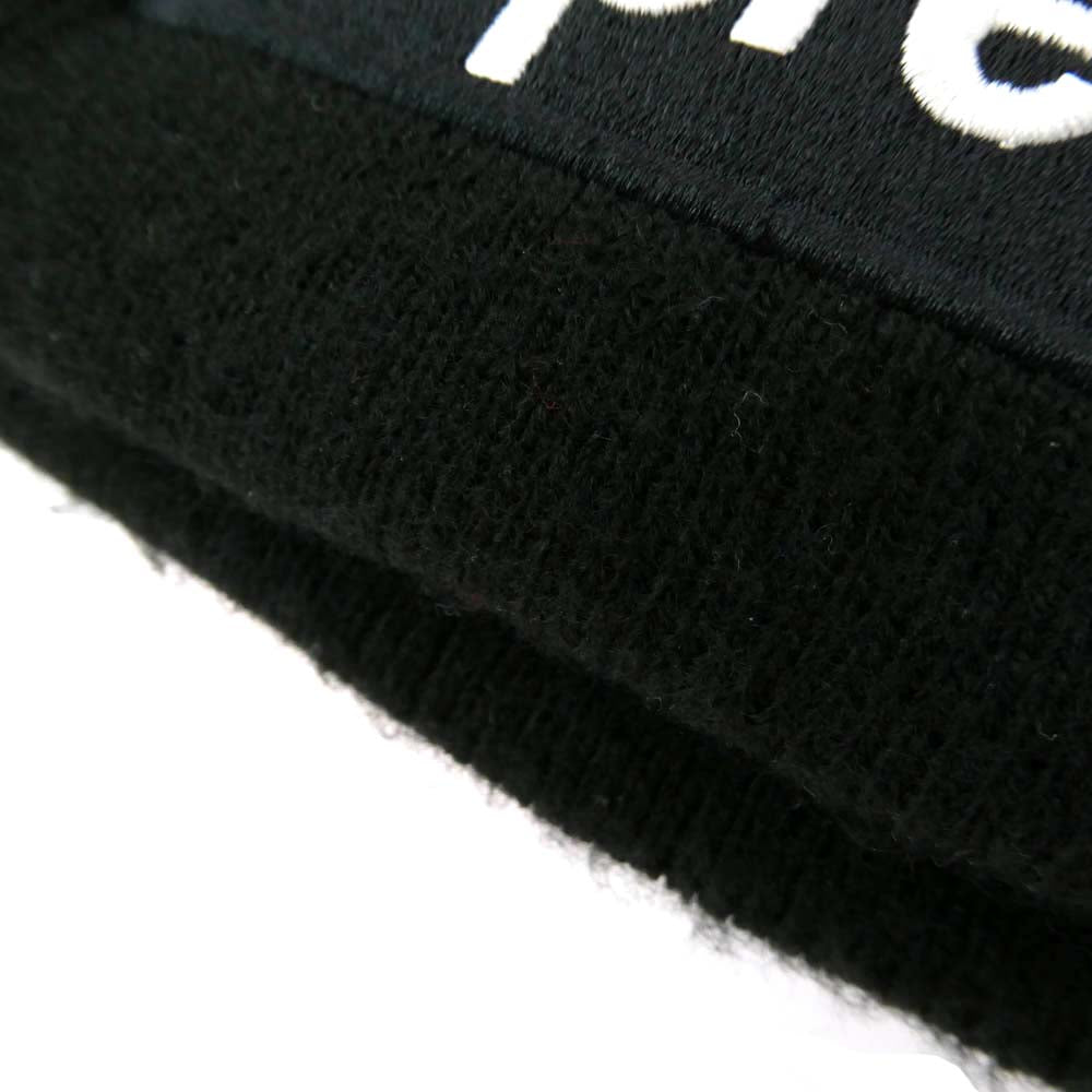 Supreme シュプリーム 23AW Box Logo Beanie ボックスロゴ ビーニー ニット帽 帽子 ブラック系【中古】