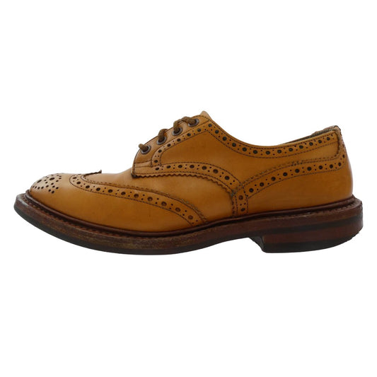 Tricker's トリッカーズ M5633D 英国製 BOURTON DAINITE SOLE バートン ダイナイトソール レザー シューズ ライトブラウン系 8.5【中古】