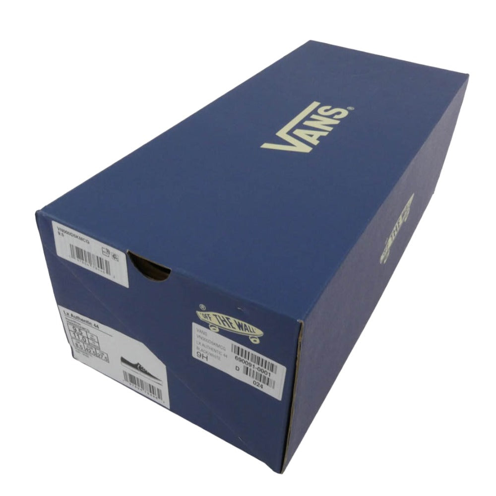 VANS バンズ vn000D5KMCG PREMIUM AUTHENTIC 44 オーセンティック ローカット スニーカー ブラック系 27.5cm【極上美品】【中古】
