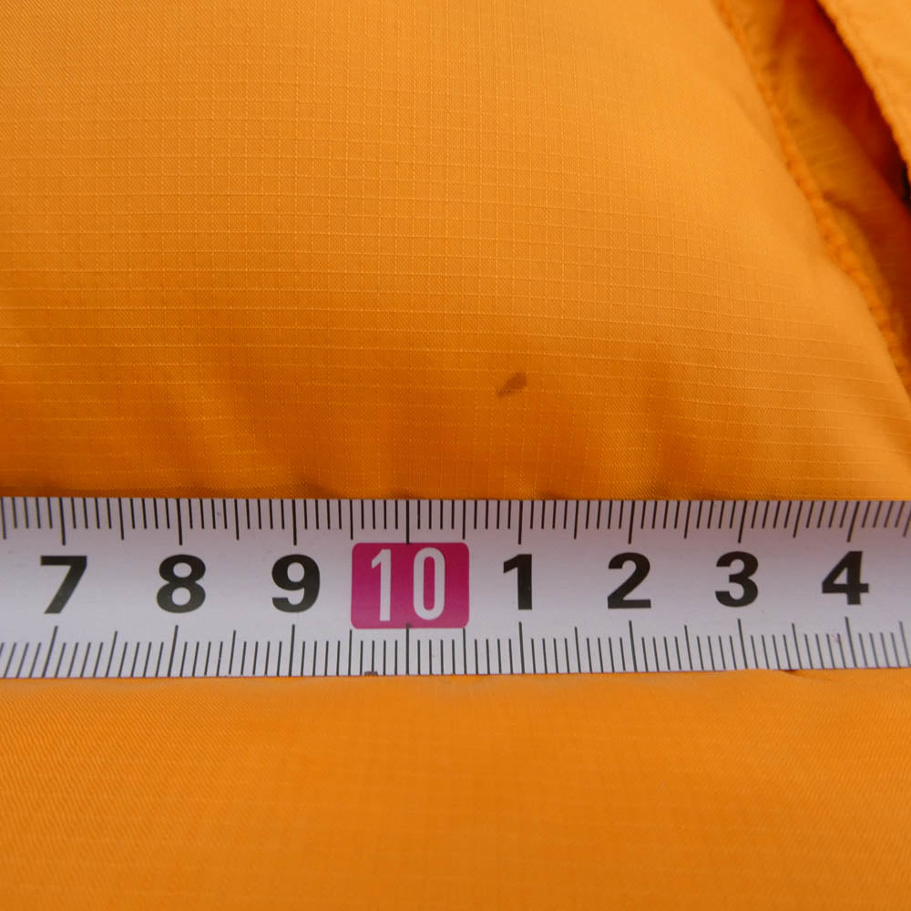 THE NORTH FACE ノースフェイス ND92338 Nuptse Vest ヌプシ ダウン ベスト オレンジ系 L【中古】