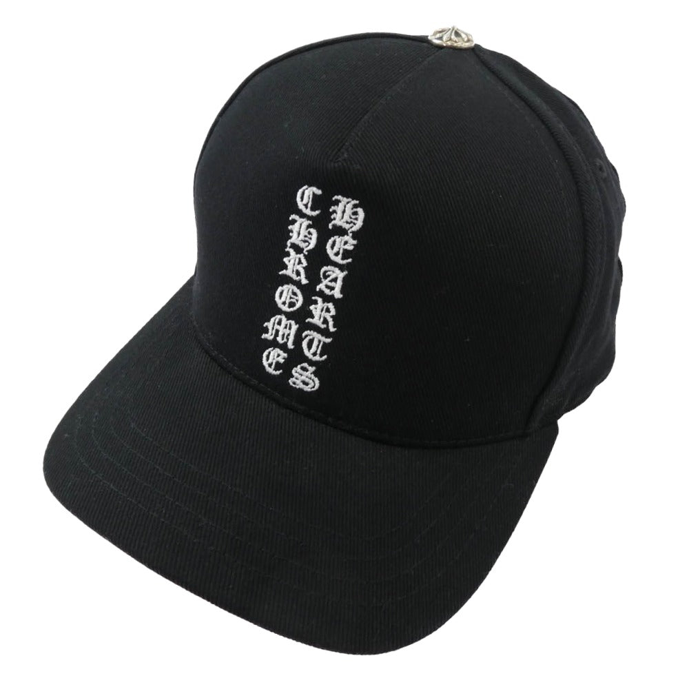 【美品】CHROME HEARTS キャップ 帽子 CHROME HEARTS クロムハーツ（原本無） Vertical Logo TRUCKER CAP