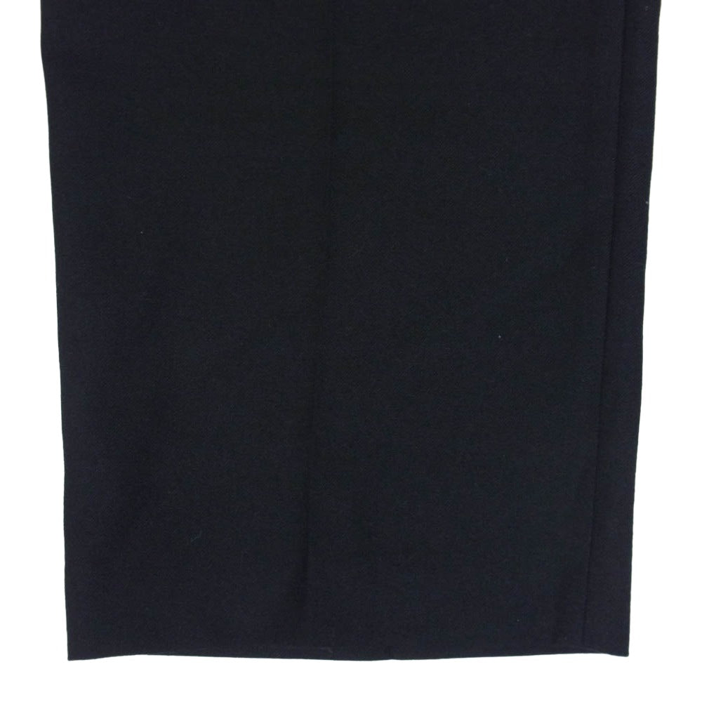 JUNYA WATANABE COMME des GARCONS ジュンヤワタナベコムデギャルソン 19AW JD-P021 AD2019 ウール ワイド スラックス パンツ ブラック系 S【中古】