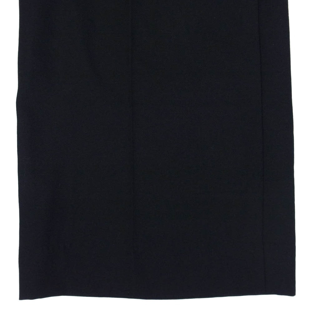 JUNYA WATANABE COMME des GARCONS ジュンヤワタナベコムデギャルソン 20AW JF-P009 AD2020 アシンメトリー アジャスター ラップ ウール ワイド パンツ ブラック系 S【中古】