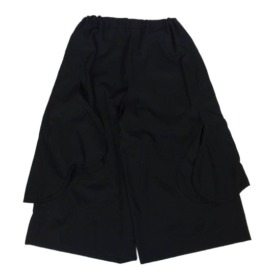 COMME des GARCONS コムデギャルソン 24SS GM-P009 本ライン AD2023 ウールギャバジン ワイド パンツ S【中古】