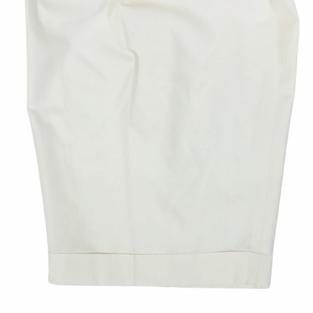 COMME des GARCONS コムデギャルソン 25SS GO-P020 本ライン AD2024 ウール ベルテッド ストレート パンツ オフホワイト系 M【新古品】【未使用】【中古】