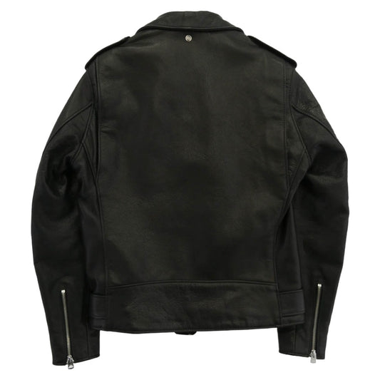 schott ショット 7823950090 516UST ONE STAR NEW NAKED ワンスター ニュー ネイキッド 牛革 カウレザー ダブル ライダース ジャケット ブラック系 38【美品】【中古】