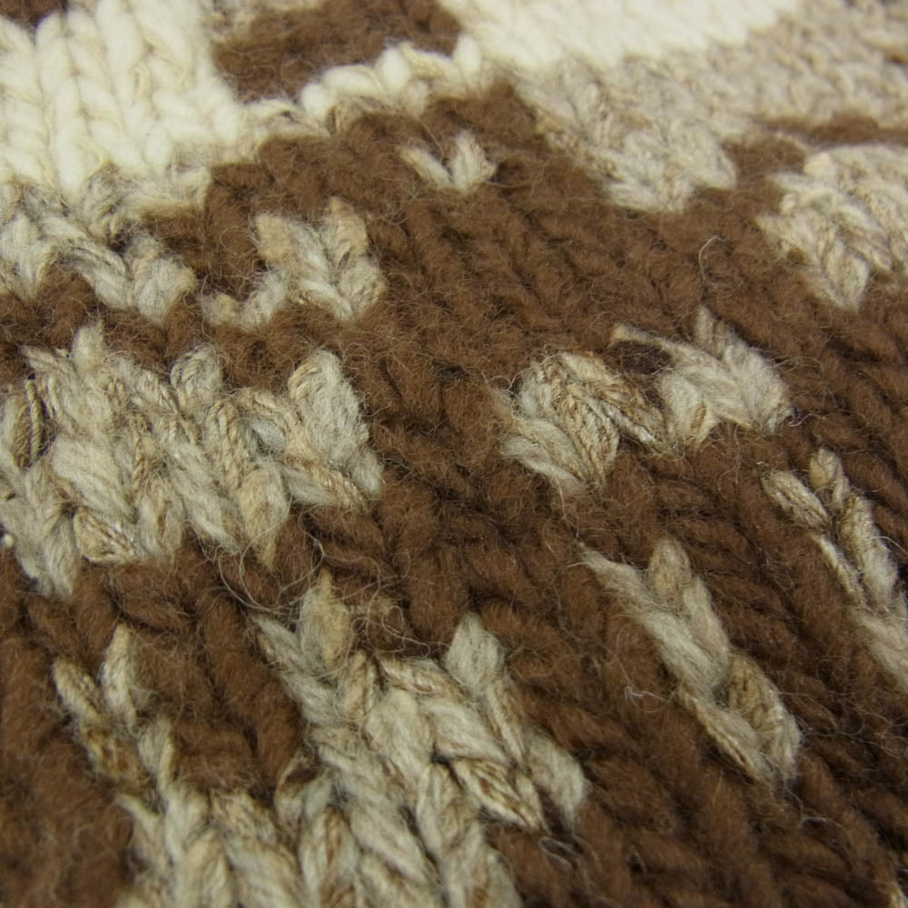 RRL ダブルアールエル Native Knit Cap ネイティブ ニット キャップ ブラウン系【中古】