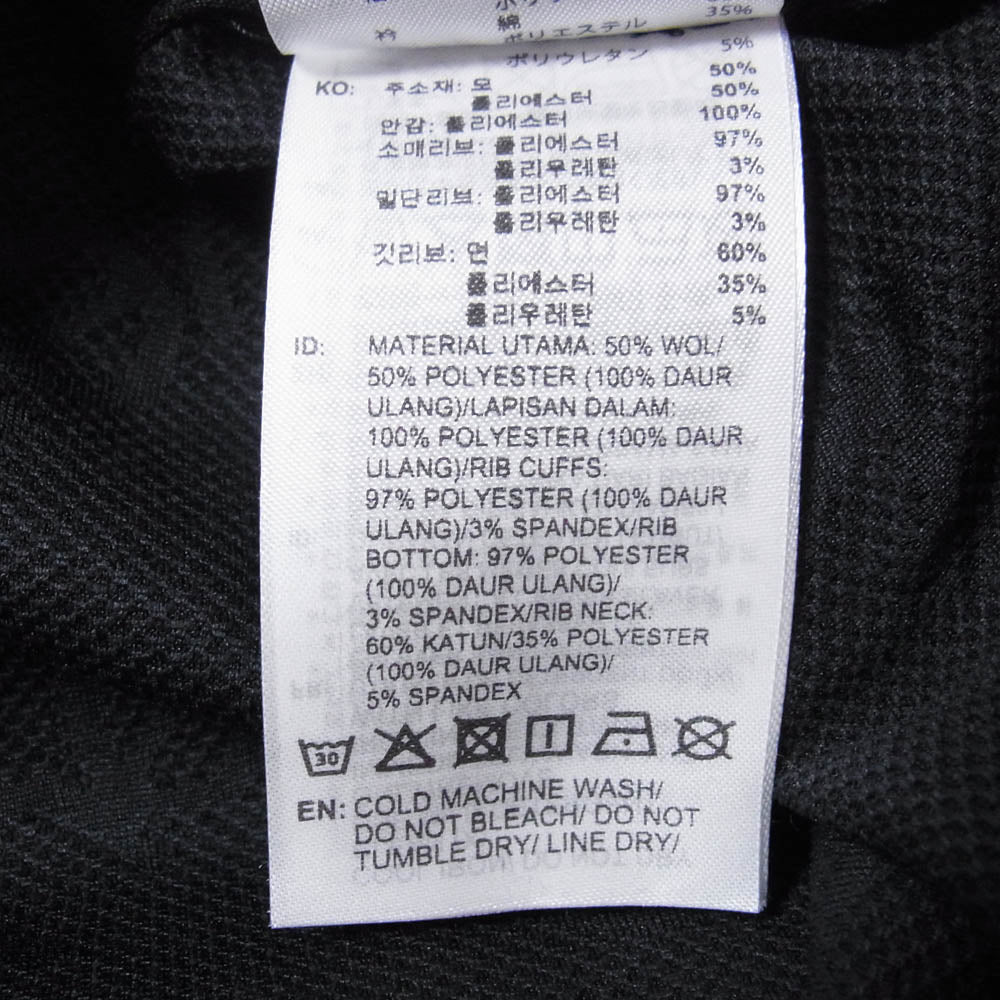 adidas アディダス KC7811 × everyone エブリワン Track Top ロゴ刺繍 トラックトップ ジップアップ ジャケット ブラック系 M【中古】