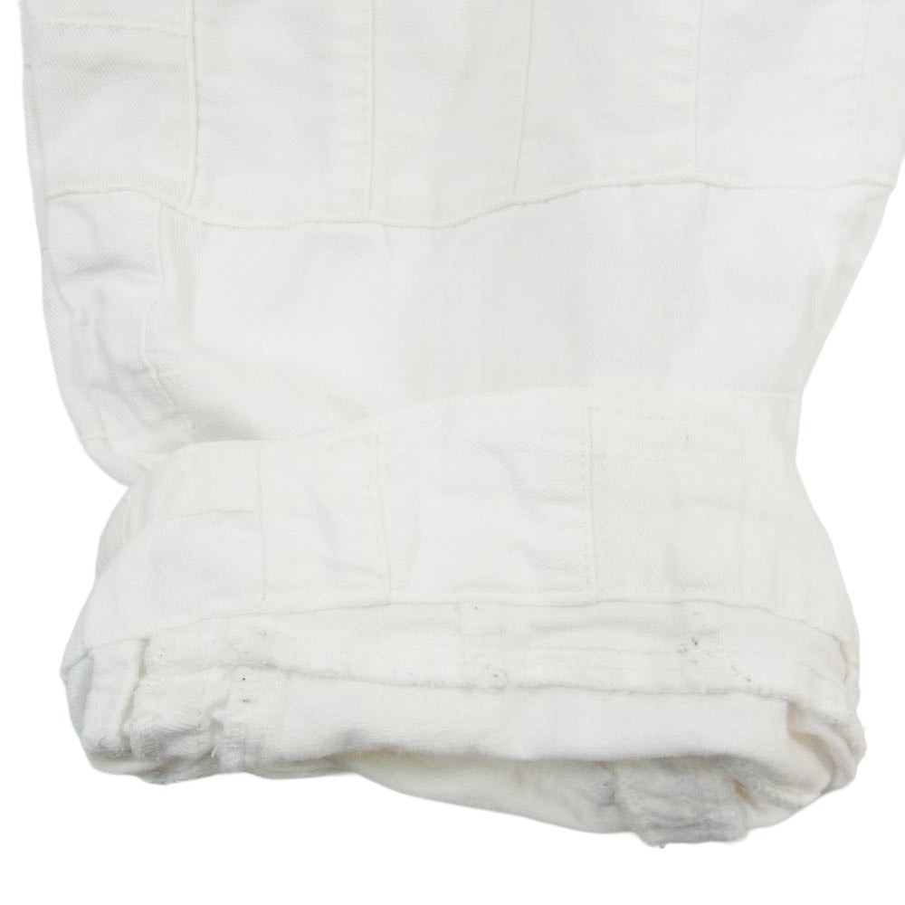 ケイシーケイシー 20FP183 ULTIME VERGER PANT パッチワーク パンツ ホワイト系 S【中古】