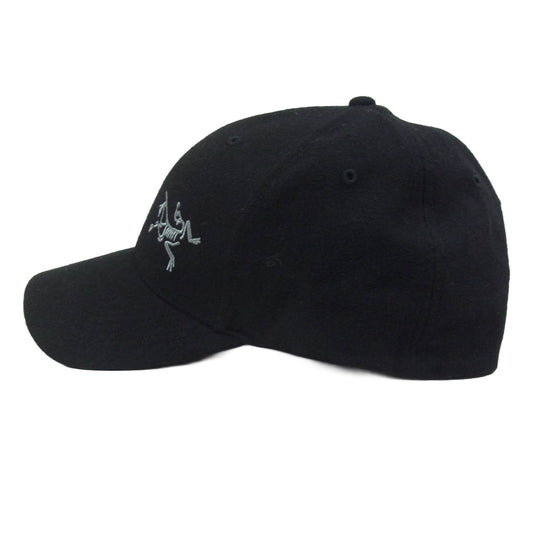 ARC'TERYX アークテリクス X000005504 Wool Ball Cap ウール ボール キャップ ロゴ刺繍 ブラック系 L【中古】