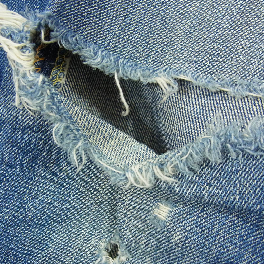 Levi's リーバイス 60s 70s 505 BIG E ボタン裏刻印8 TALON ZIP デニム パンツ インディゴブルー系 サイズ表記無【中古】