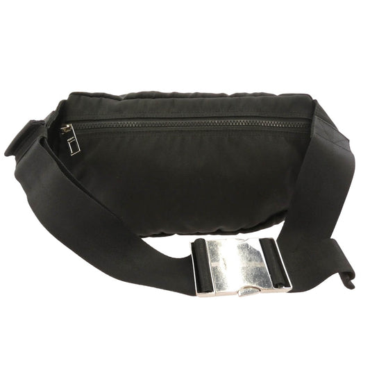 KENZO ケンゾー BL0231-FB6 タイガー ロゴ 刺繍 ウエスト ボディ バッグ ブラック系【中古】