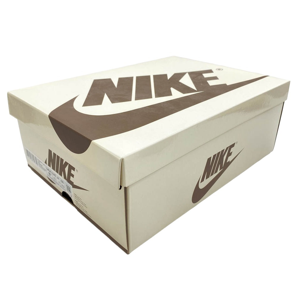 NIKE ナイキ DM7866-200 【フェイクバスターズ鑑定済】× Travis Scott Air Jordan 1 Low OG SP Reverse Olive エアジョーダン1 ロー OG SP リバースオリーブ ローカット スニーカー カーキ系 ホワイト系 26.5cm【中古】