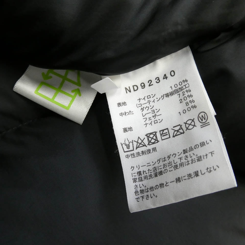 THE NORTH FACE ノースフェイス ND92340 BALTRO LIGHT JACKET バルトロ ライト ダウン ジャケット ブラック系 L【中古】