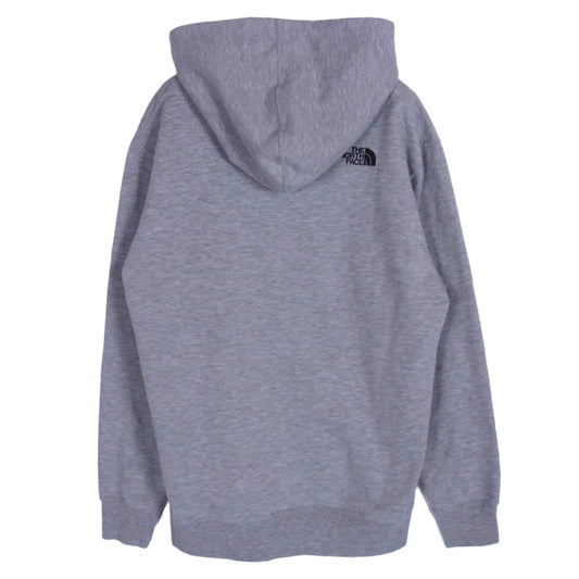 THE NORTH FACE ノースフェイス NT61710Z Hooded Sweatshirt プルオーバー フーディー パーカー グレー系 S【中古】