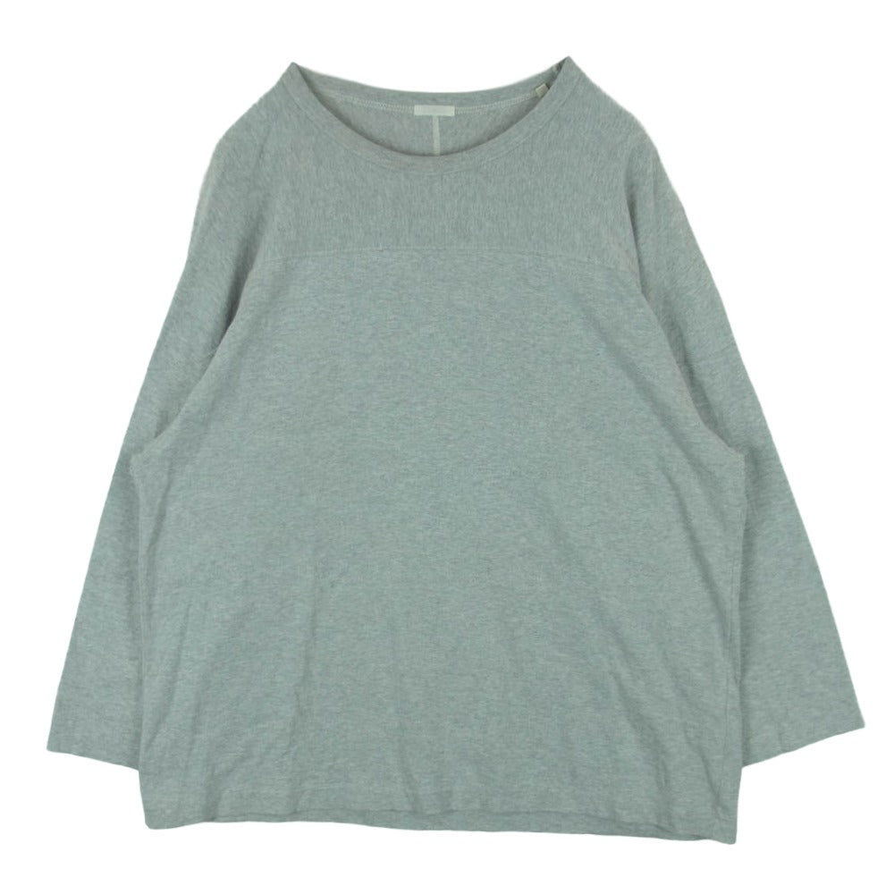 COMOLI コモリ 20AW S03-05003 フットボール 長袖 Tシャツ カットソー 