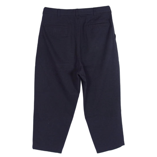 COMME des GARCONS HOMME コムデギャルソンオム 22AW HJ-P003 AD2022 コットン チノ クロス トラウザーズ パンツ チャコール系 M【中古】