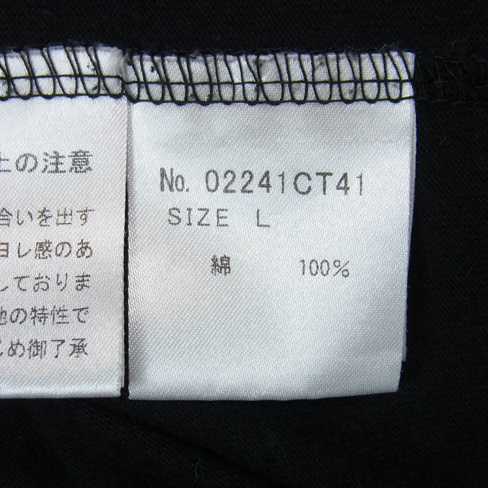 HYSTERIC GLAMOUR ヒステリックグラマー 24SS 02241CT41 SPEEDSTER スピードスター 半袖 Tシャツ ブラック系 L【中古】