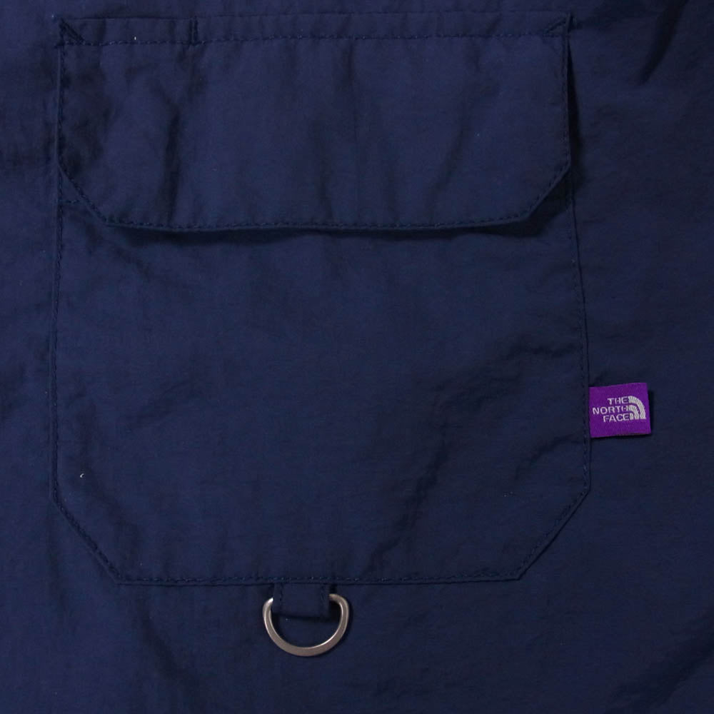 THE NORTH FACE ノースフェイス NT3210N PURPLE LABEL パープル レーベル FIELD H/S SHIRT ハーフ スリーブ 半袖 シャツ ネイビー系 S【中古】