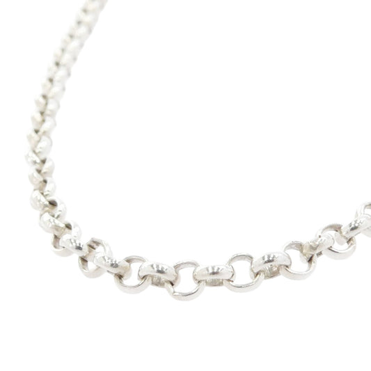 CHROME HEARTS クロムハーツ(原本無) 18inch NECKCHAIN ロールチェーン 18インチ シルバー系【中古】