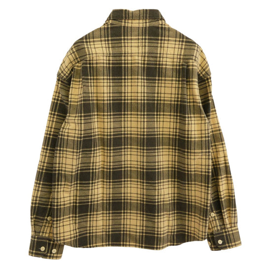 VISVIM ビズビム 24AW 124205011012 PIONEER CHECK L/S パイオニア チェック 長袖 シャツ ベージュ系 2【極上美品】【中古】