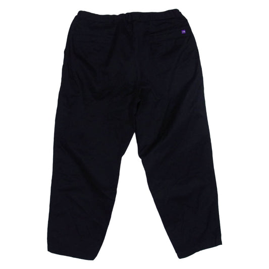 THE NORTH FACE ノースフェイス NT5352N PURPLE LABEL パープルレーベル チノ ワイド テーパード フィールド パンツ ブラック ブラック系 36【中古】