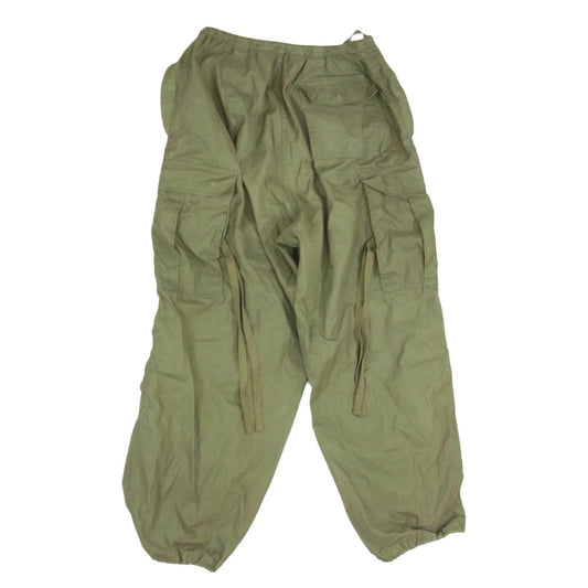 HYKE ハイク 22ss 221-13211 M-51 TYPE SHELL PANTS カーゴパンツ カーキ系 XL【中古】