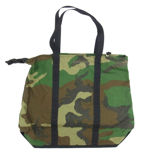 GREGORY グレゴリー USA製 旧ロゴ カモフラ トートバッグ 迷彩柄 カーキ系【中古】