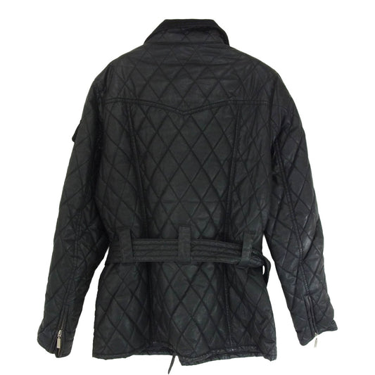 Barbour バブアー carbon international quilt レディース カーボン インターナショナル キルト ジャケット ブラック系 UK12【中古】