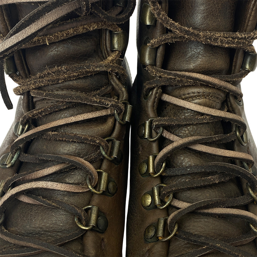 BUTTERO ブッテロ B4455 レザー トレッキング ワーク マウンテン ブーツ ブラウン系 38.5【中古】