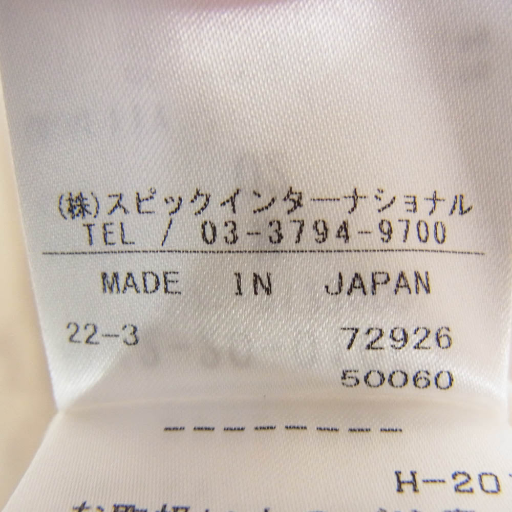 TORNADO MART トルネードマート 2-20-01057 擦れブロッサム 長袖 カッタウェイカラー シャツ ホワイト系 M【中古】