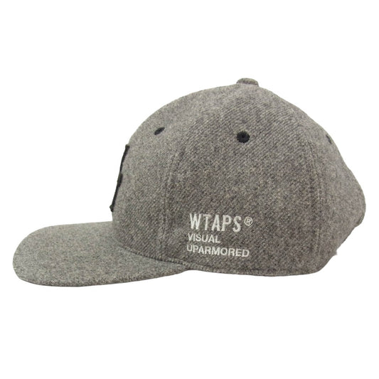 WTAPS ダブルタップス 24SS T-6H CAP POLY TWILL WT ポリ ツイル キャップ グレー系【中古】