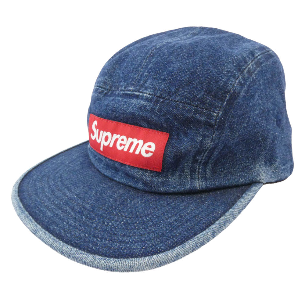 シュプリーム　supreme キャップ　デニム　インディゴブルー Supreme シュプリーム Denim Camp Cap インディゴ デニム キャンプ