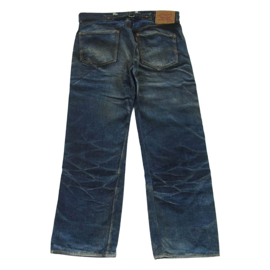 JUNYA WATANABE COMME des GARCONS MAN ジュンヤワタナベコムデギャルソンマン WI-P904 Berberjin ベルベルジン デニム転写プリント ナイロン チノクロス パンツ インディゴブルー系 L W35 L30【中古】