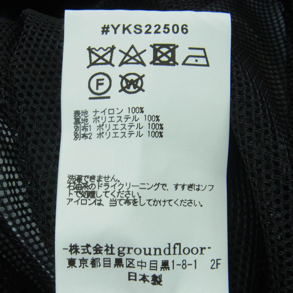 yoshio kubo ヨシオクボ YKS22506 MAGAZINE POCKET BL マガジンポケット タクティカル ブルゾン マウンテン パーカー ダークネイビー系 ブラック系 2【中古】