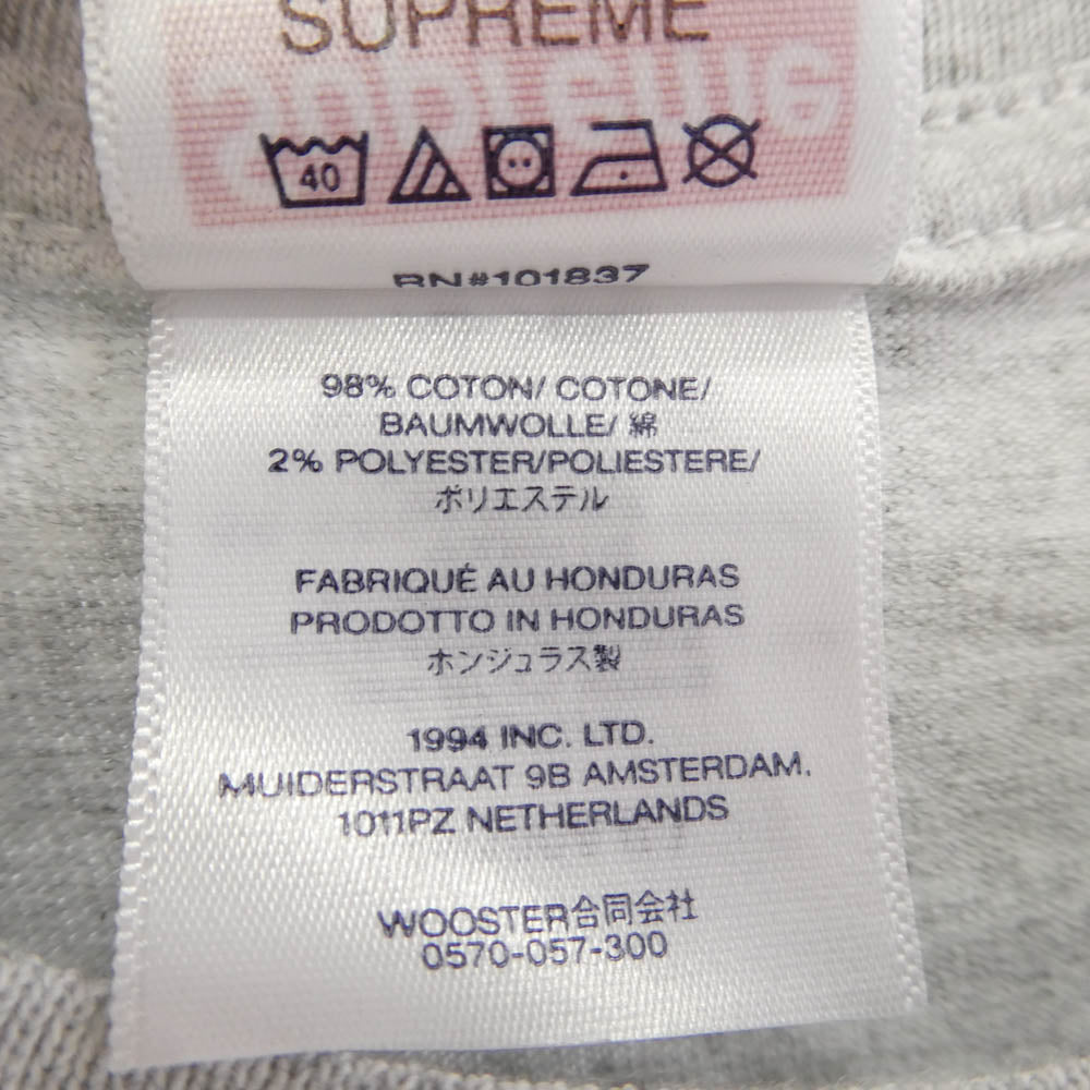 Supreme シュプリーム 25AW Stick Tee スティックティー Tシャツ 半袖 カットソー グレー系 L【美品】【中古】