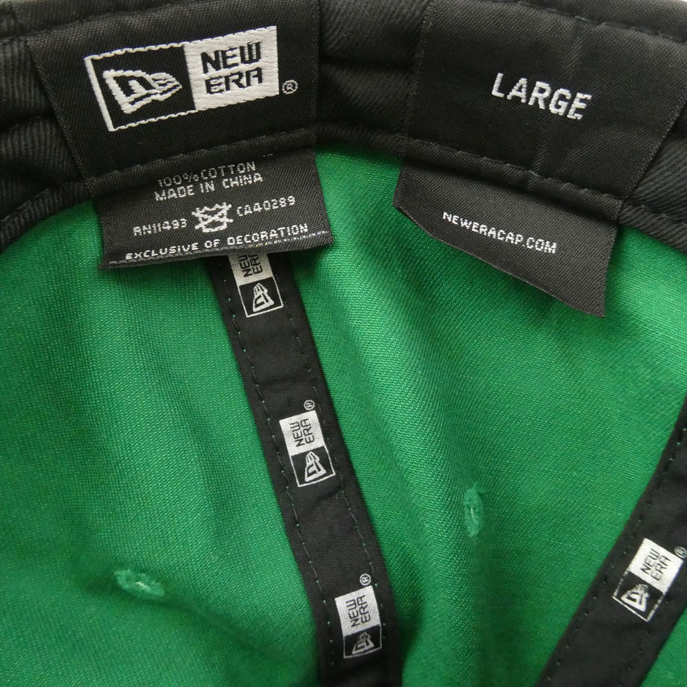 NEW ERA ニューエラ 9TWENTY NEW YORK HIGHLANDERS ニューヨーク ハイランダーズ ベースボール キャップ 帽子 グリーン系 ホワイト系 L【中古】