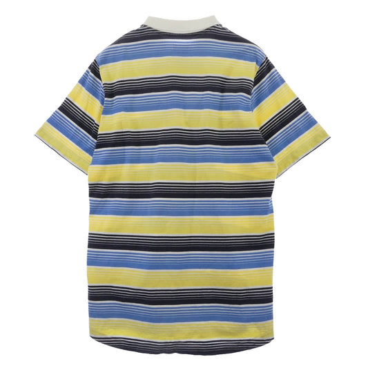 Supreme シュプリーム striped polo s/s ストライプ 半袖 ポロシャツ マルチカラー系 XL【中古】