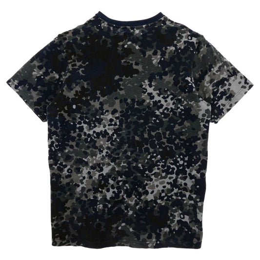 Supreme シュプリーム 19ss Pocket Tee Navy German Camo ポケット Tシャツ カモフラージュ系 L【中古】