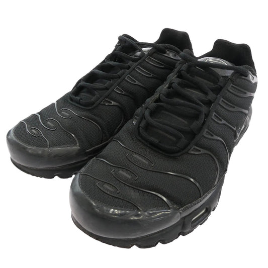 NIKE ナイキ 604133-050 Air Max Plus Triple Black エアマックス プラス トリプルブラック スニーカー ブラック系 28cm【中古】