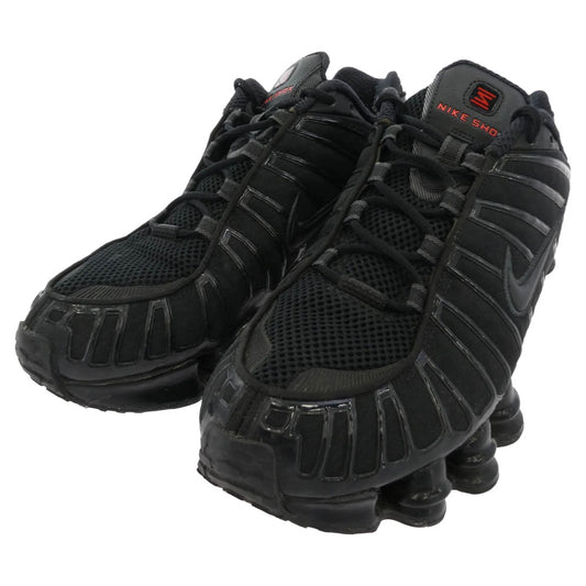 NIKE ナイキ AR3566-002 WMNS Shox TL Black and Max Orange ウィメンズ ショックス TL スニーカー ブラック系 28.5cm【中古】