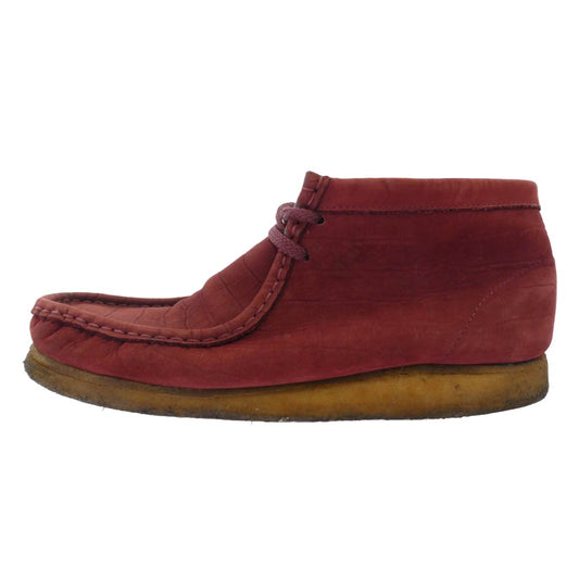 Supreme シュプリーム Wallabee ワラビー エンボス シューズ エンジ系 9.5【中古】